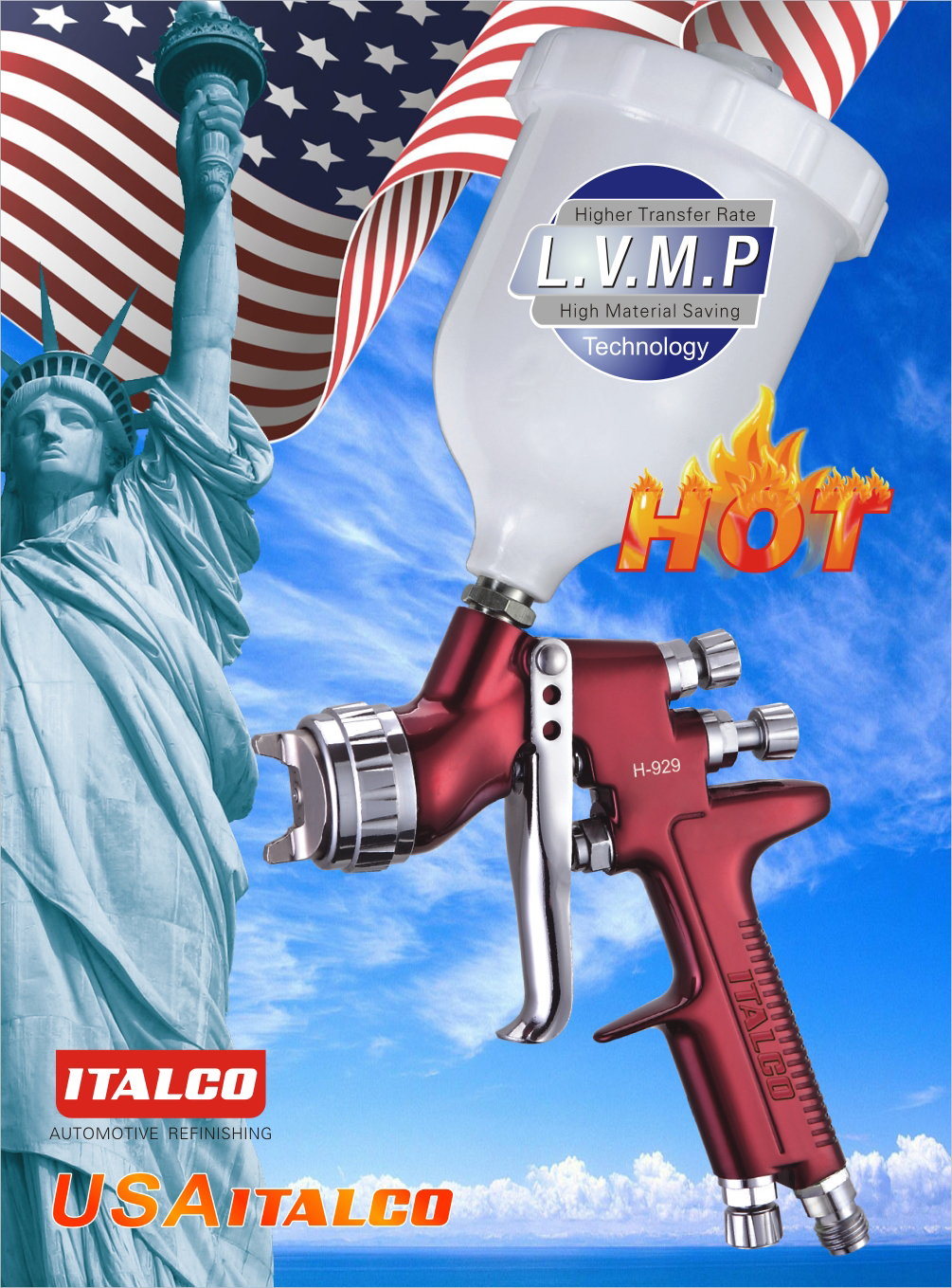 H-929 L.V.M.P SPRAY GUN